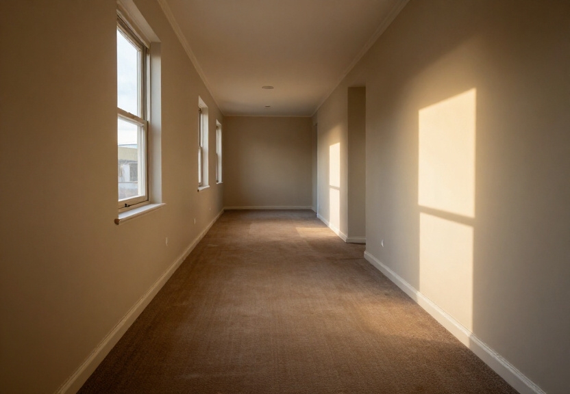 Dry and restored living room in Connells Point after flood restoration
